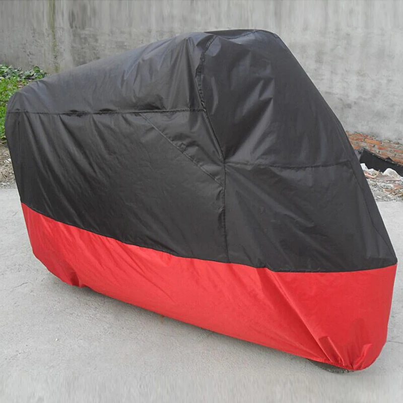 

M/L/XL/XXL/XXXL Motorcycle Covers Rain Dust Sun UV Prevention Waterproof for Harley Honda KTM Suzuki All Scooter Outdoor Covers