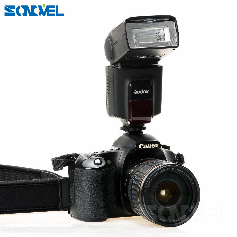 Беспроводной передатчик GODOX TT520II GN33 Speedlite + для Nikon D7500 D7200 D7100 D5600 D5500 D5300 D3400 D3300 D810a