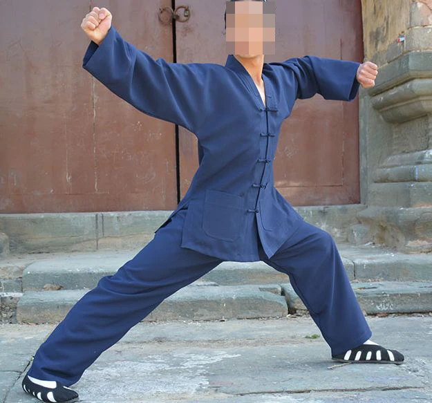 Customize 16color Unisex Linen Taoist Clothing Sets Wudang Martial Arts