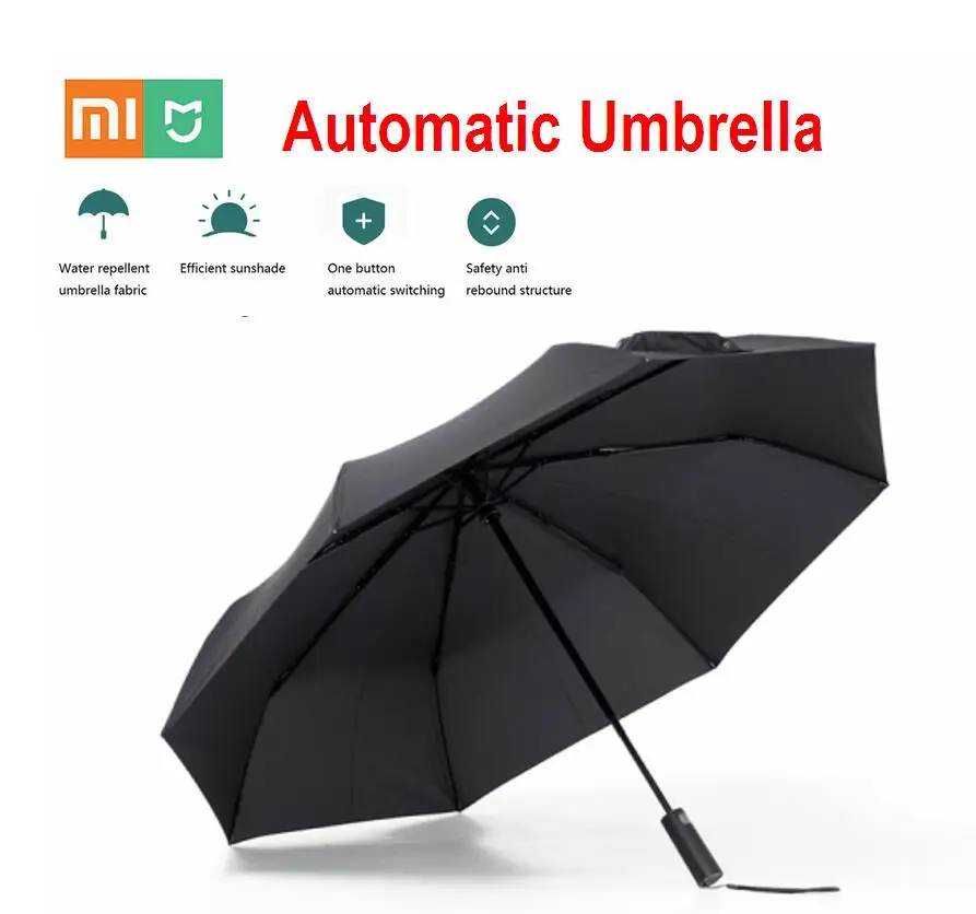 

Xiaomi Brand Pinluo High quality Sunny and Rainy Umbrella Aluminum Windproof Waterproof UV Umbrella Man woman Summer Winter