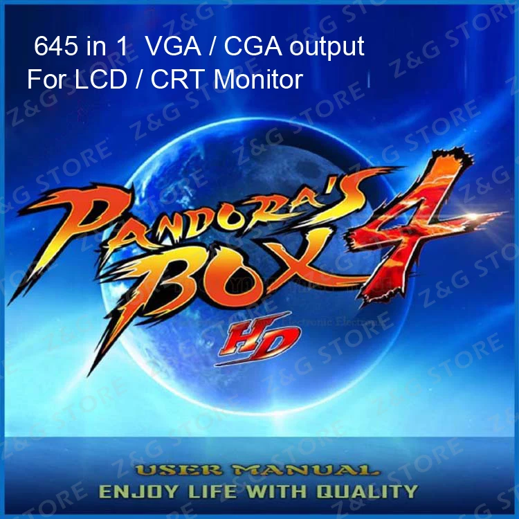 

FREE SHIPPING Factory price Pandora's box 645 in 1 jamma arcade multi game board Pandora games pcb multigame card VGA output