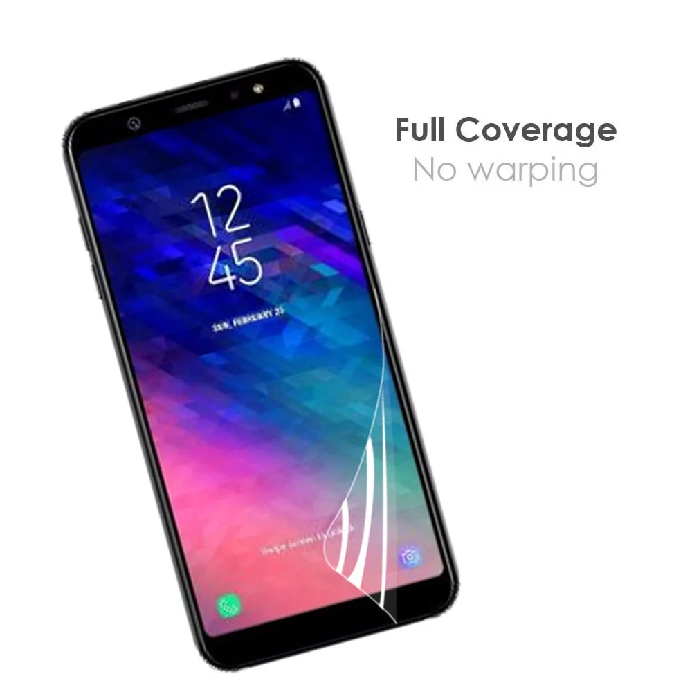 3D мягкая Гидрогелевая Передняя пленка для Samsung galaxy A8S A6S A9S A8 Plus A9 star lite 2018 защитная