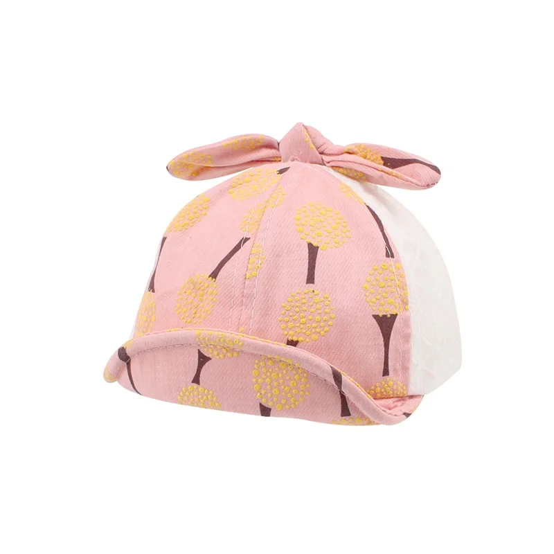 Fashion Flower Baby Girls Hat Mesh Summer Sun Cap Bowknot Cute Baby Hat For Girls Breathable Infant Boy Cap Baby Girls Clothing (9)