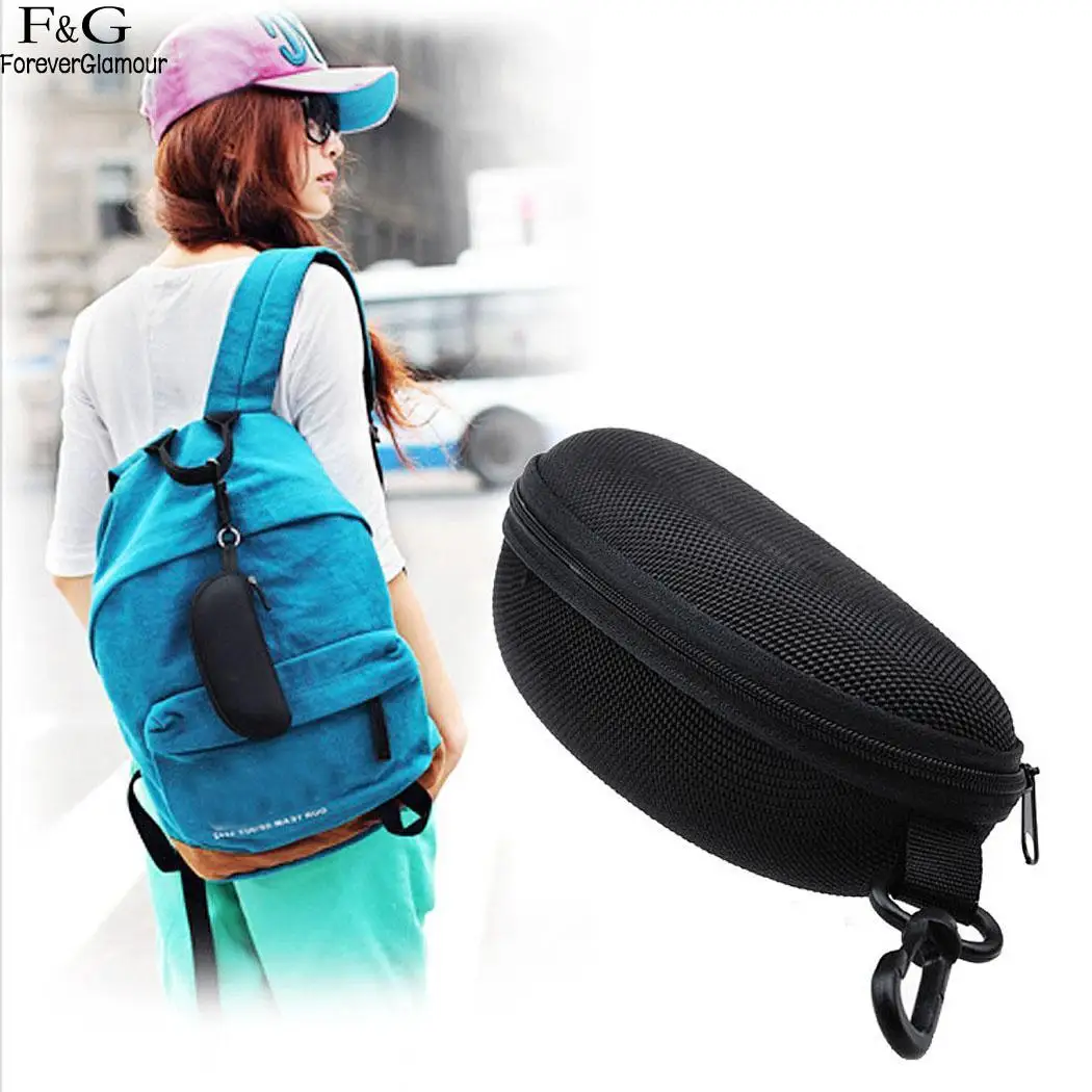 Glasses Sunglasses Reading Fashion Carry Case Bag Hard Zipper Box
