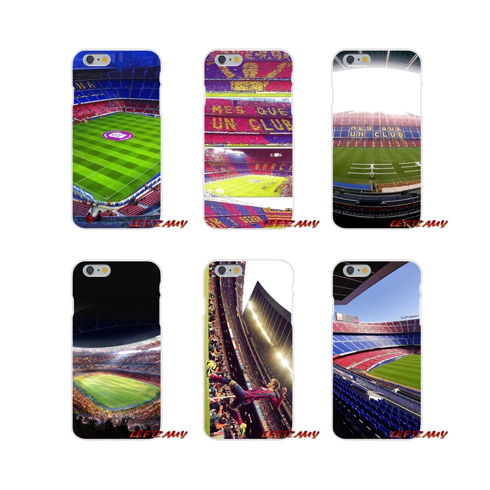 

For Huawei P Smart Mate Y6 Pro P8 P9 P10 Nova P20 Lite Pro Mini 2017 Barcelona Home football stadium Soft Transparent Case Cover
