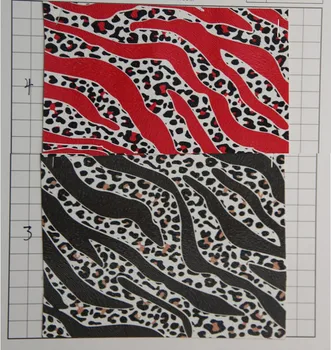 

Flower quality zebra pattern synthetic PVC leather/ sofa leather fabric/ factory wholesale/ free shipping leather material