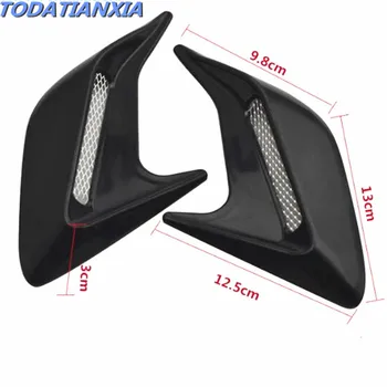 

2pcs Car Side Vents Decorative Car Auto Side Vent Air Sticker FOR Toyota Corolla RAV4 Yaris Honda Civic Accord Fit CRV Nissan