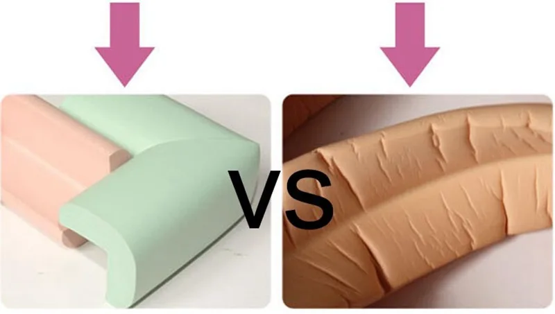 MOTOHOOD 10pcs Kids Baby Soft Safety Table Corner Edge Guard Protection Cover Children Multicolor Edge & Corner Guards (2)