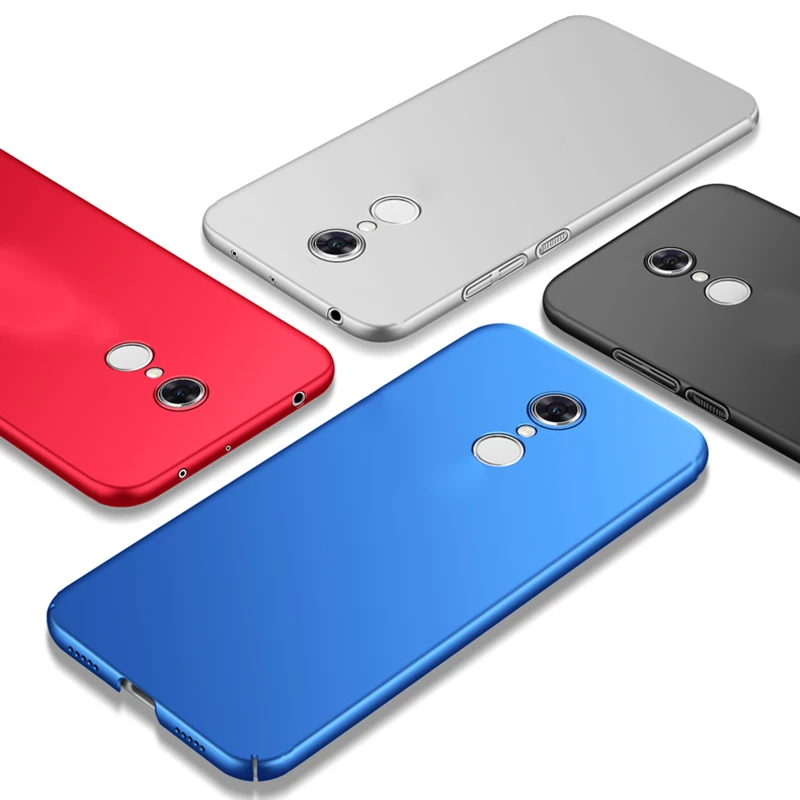 Полный Чехол для Xiaomi Redmi 5 Plus Жесткий Бампер матовый чехол на Fundas ПК |