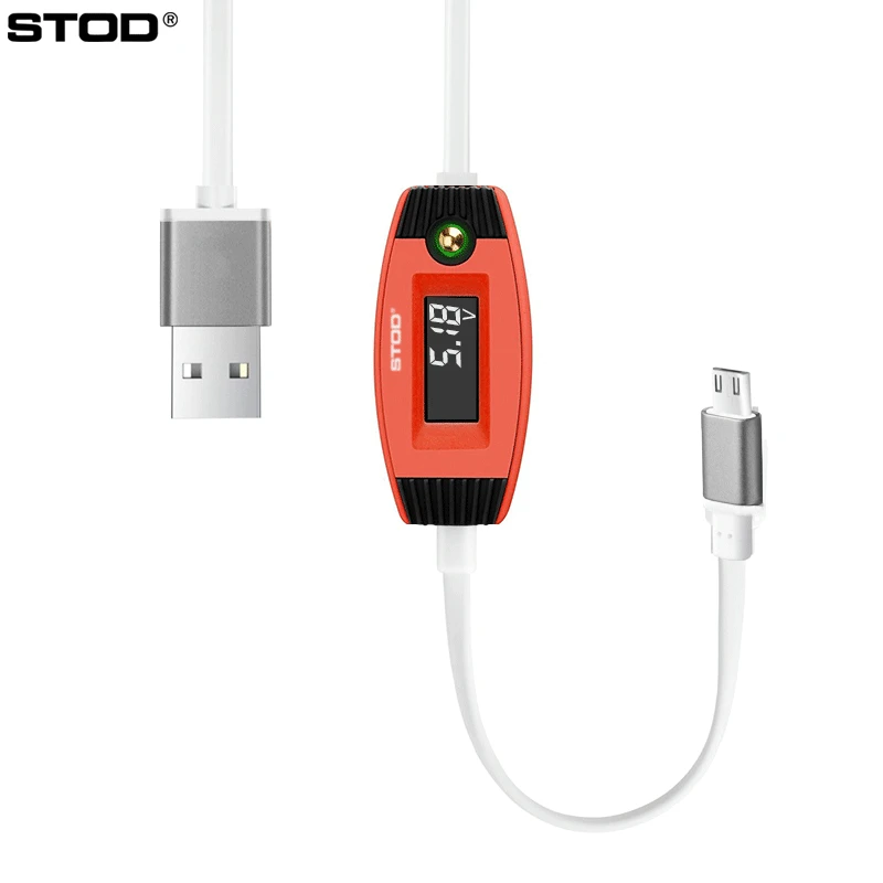 

BTOD Mirco USB Cable Tester LCD Display Current 0~3A Voltage 4~10V Monitor For Samsung Lenovo Huawei ZTE Xiaomi Charger Meter