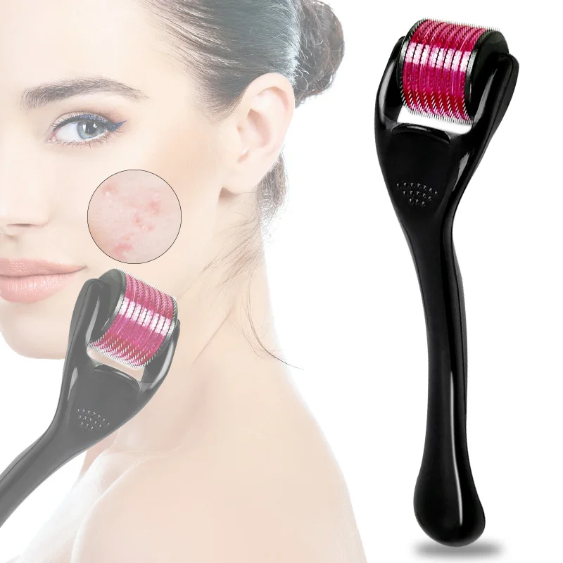 

Micro Needle Roller Pen Dermaroller Titanium Hair Regrowth Beard Growth Hair Loss Treatment Thinning Hair Receding