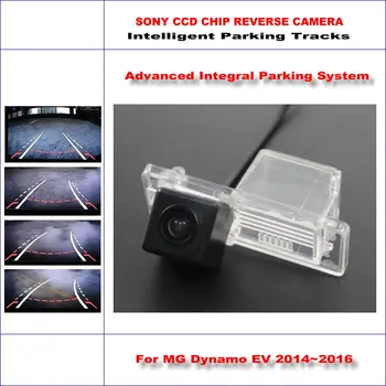 

Rear Camera For MG Dynamo EV 2014~2016 Intelligent Parking Tracks Backup Reverse / 580 TV Lines Dynamic Guidance Tragectory