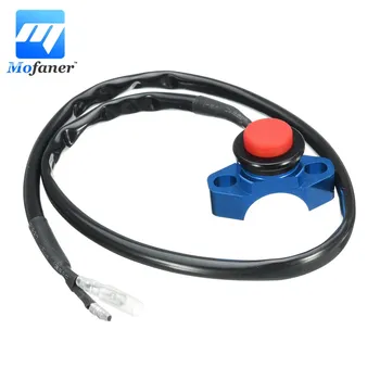 

CNC Universal Engine Kill Starter Button Switch Motorcycle Pit Dirt Bike ATV Quard