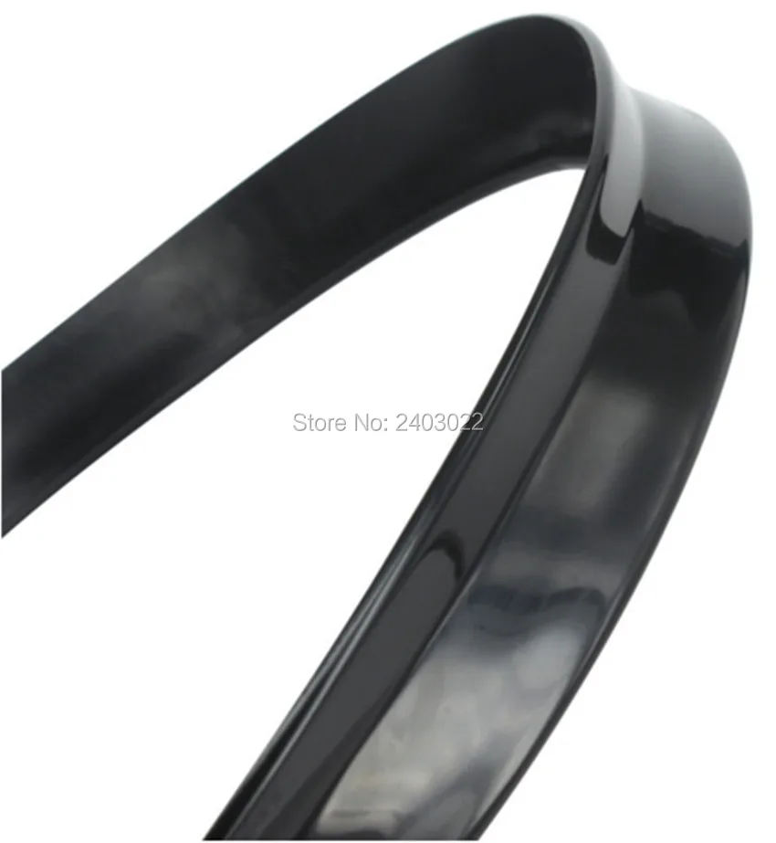 

2pcs150cm Rubber Large Round ArcStrips Fender Flares Wheel Eyebrow Sticker for Honda Civic newest disign
