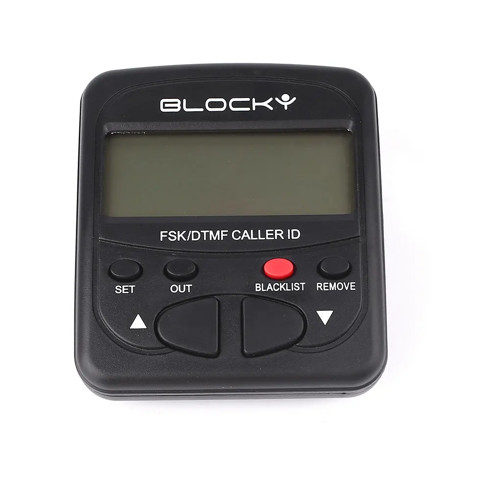 ID-802 LCD المتصل ID مربع دعوة مانع توقف المكالمات المزعجة الأجهزة دعوة ID Stoping من جميع المكالمات ل الثابتة الهواتف الهاتف الثابت