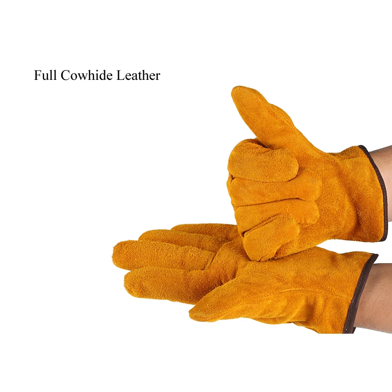 cowhide leather gloves (2)