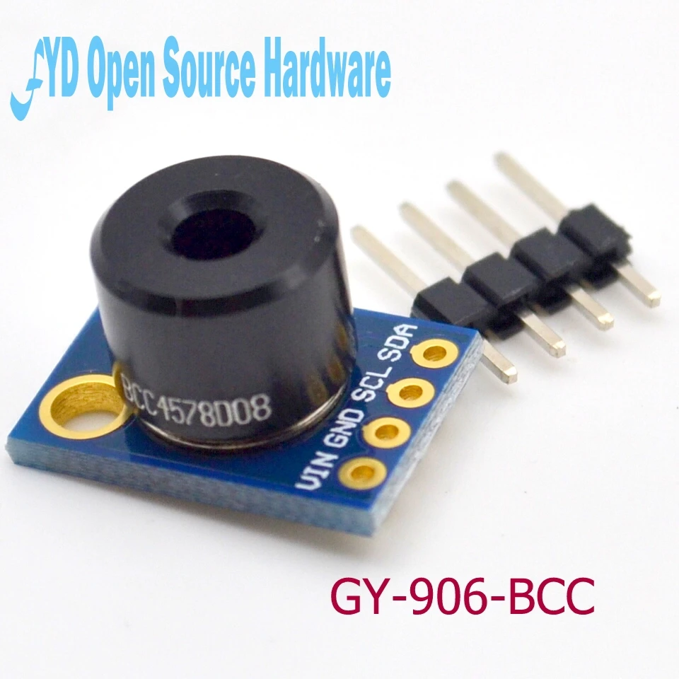 

GY-906-BCC MLX90614ESF-BCC IR Infrared temperature measurement module temperature gradient compensation