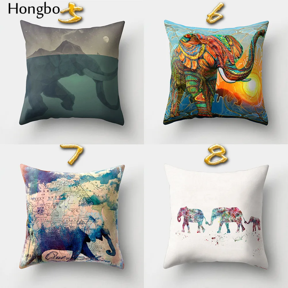 1 шт. декоративная наволочка в виде слона|cushion cover|pillow cushion coverscushion cover car |