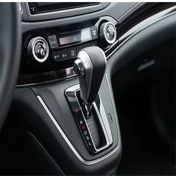 

WELKINRY car auto cover styling For Honda CR-V CRV 2015 2016 ABS chrome stick gear shift level base pedestal moulding trim