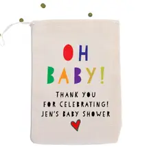 Пользовательские о Детский наряд для дня Рождения Baby Shower СВАДЕБНЫЙ подарочные пакеты девичник похмелье выживания комплект свадьбу душ Конфеты чехлы