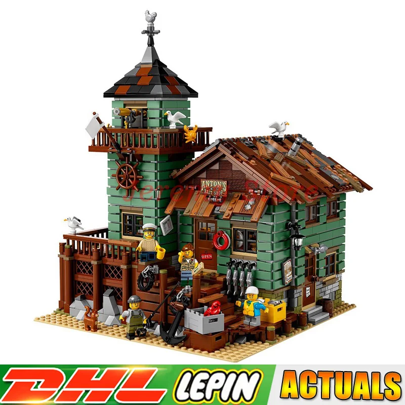 

2018 LP 1650 Genuine 2109Pcs MOC Series The Old Finishing Store Set Building Blocks Bricks Christmas Toys Compatible 2131
