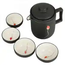 Дорожный чайный набор кружки портативные китайские чайные наборы кунг-фу чайный горшок фарфоровый чайный набор Gaiwan чайные чашки Кружка для чайной церемонии чайные горшки