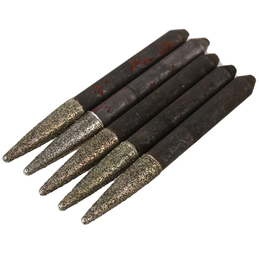 

1.5mm Ball End Stone Engraving Diamond Tools CNC Router Bit 4mm Shank Tip Pack of 5