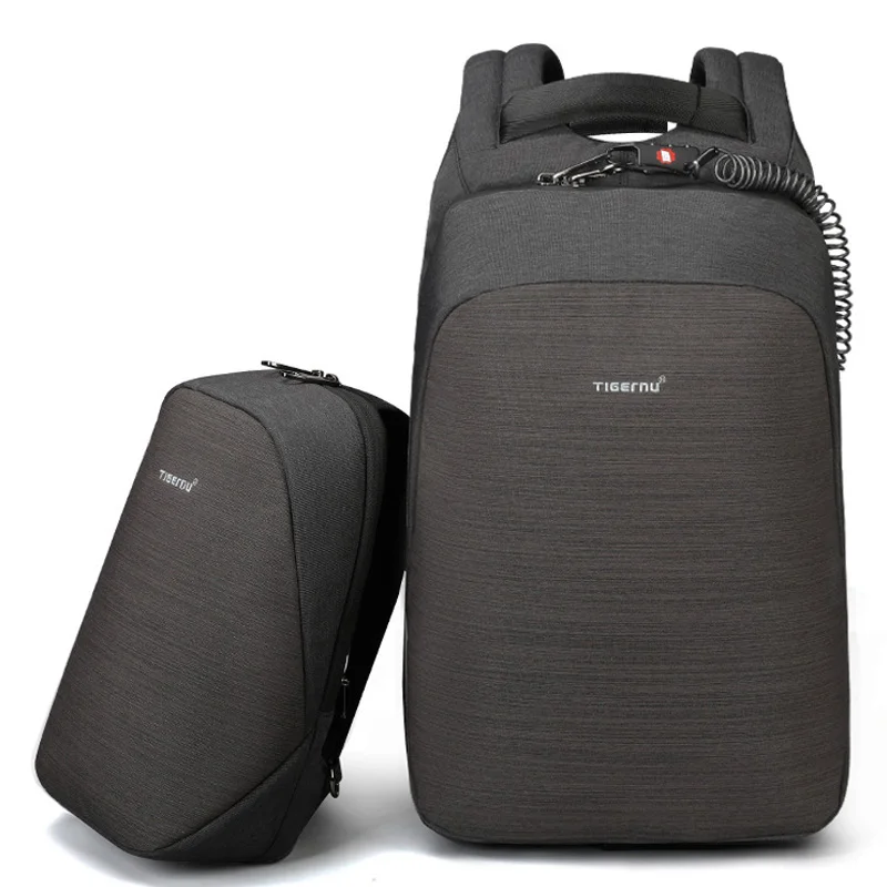 Tigernu multifunción USB de carga Anti robo portátil de 15 pulgadas mochilas para Adolescente de Moda hombre Mochila de ocio Mochila de viaje Tigernu multifunción USB de carga Anti robo portátil de 15 pulgadas mochilas para Adolescente de Moda hombre Mochila de ocio Mochila de viaje