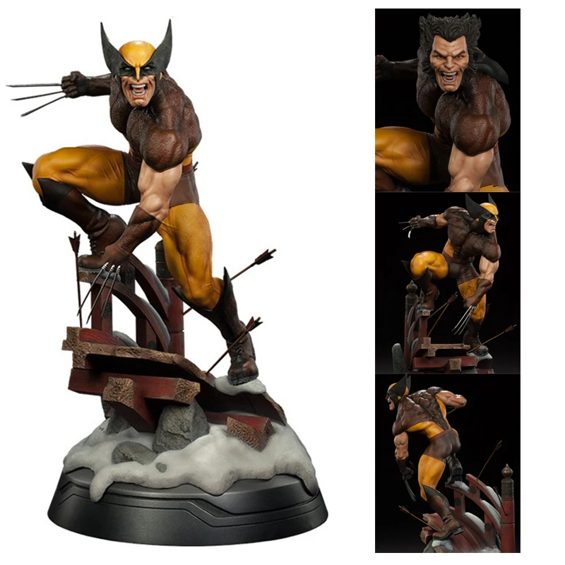 

Marvel X-Men Dowin Wolverine Figure 1/6 Scale LOGAN PVC Action Figure Collectible Model Toy