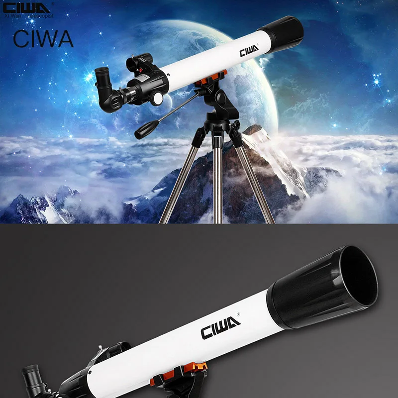 Профессиональный астрономический телескоп CIWA для использования вне помещения