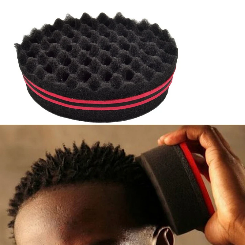 

Fashion Wave Barber Hair Brush Braider Twist Sponge Fir Afro Dreadlocks Curl Brush Sponge Hair Braiders Tool High Quality