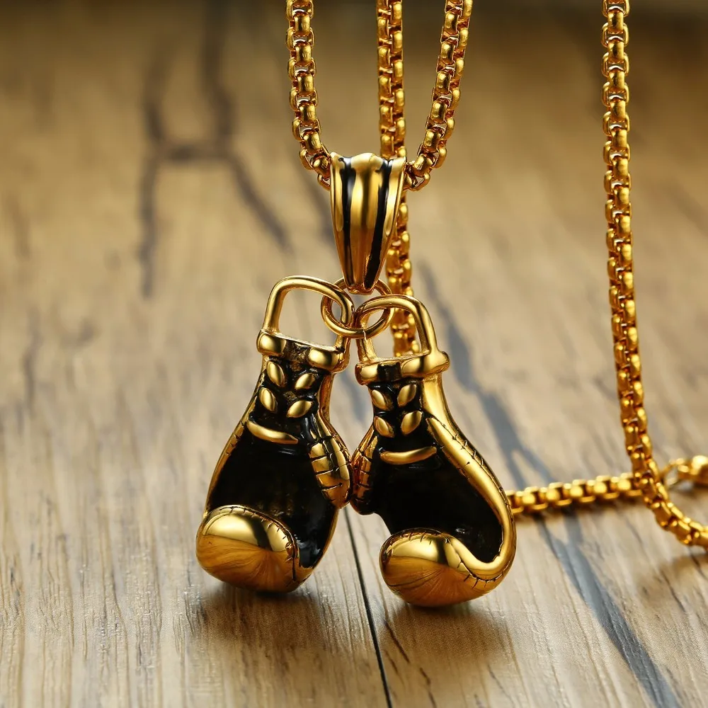 Buy Heavyweight Champion Boxing Glove Pendant Necklace