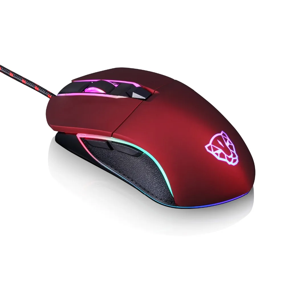 Motospeed V30 игровая мышь Профессиональная Регулируемая 3500 точек/дюйм разрешение USB