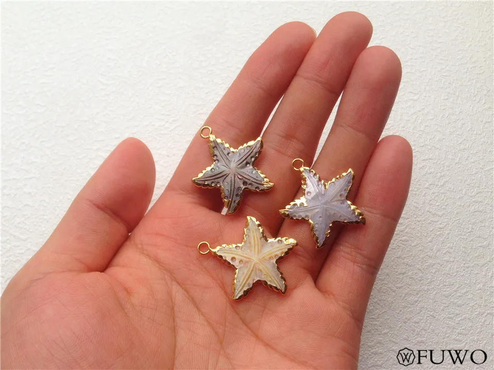 Sea shell star pendant 9