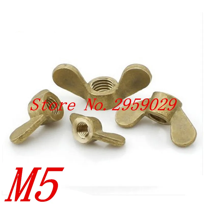 20PCSm5BrassWingNutsButterflyNuts.jpg