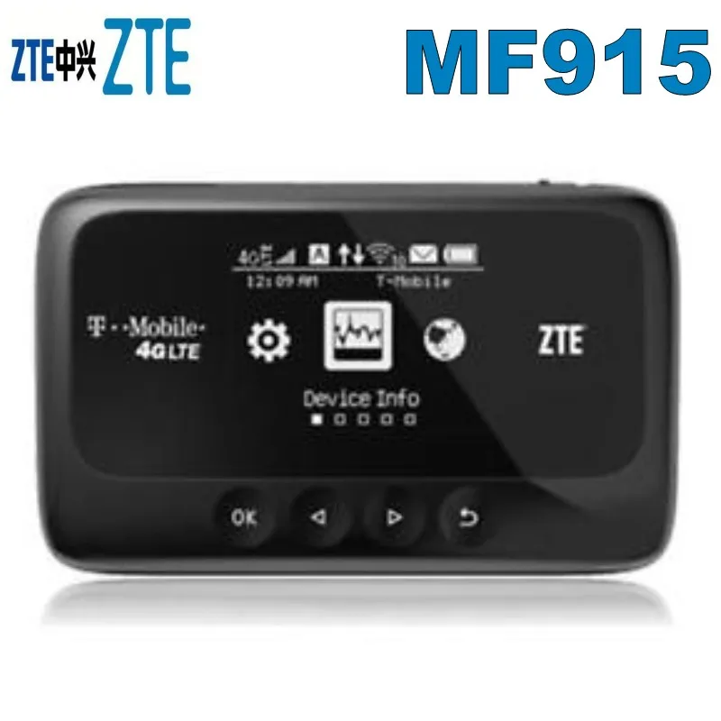 Hotspot Mf915 Band2 - b4 B12 B17 Roteador Móvel 4g Lte Zte Z915 4 3G 4G Routers