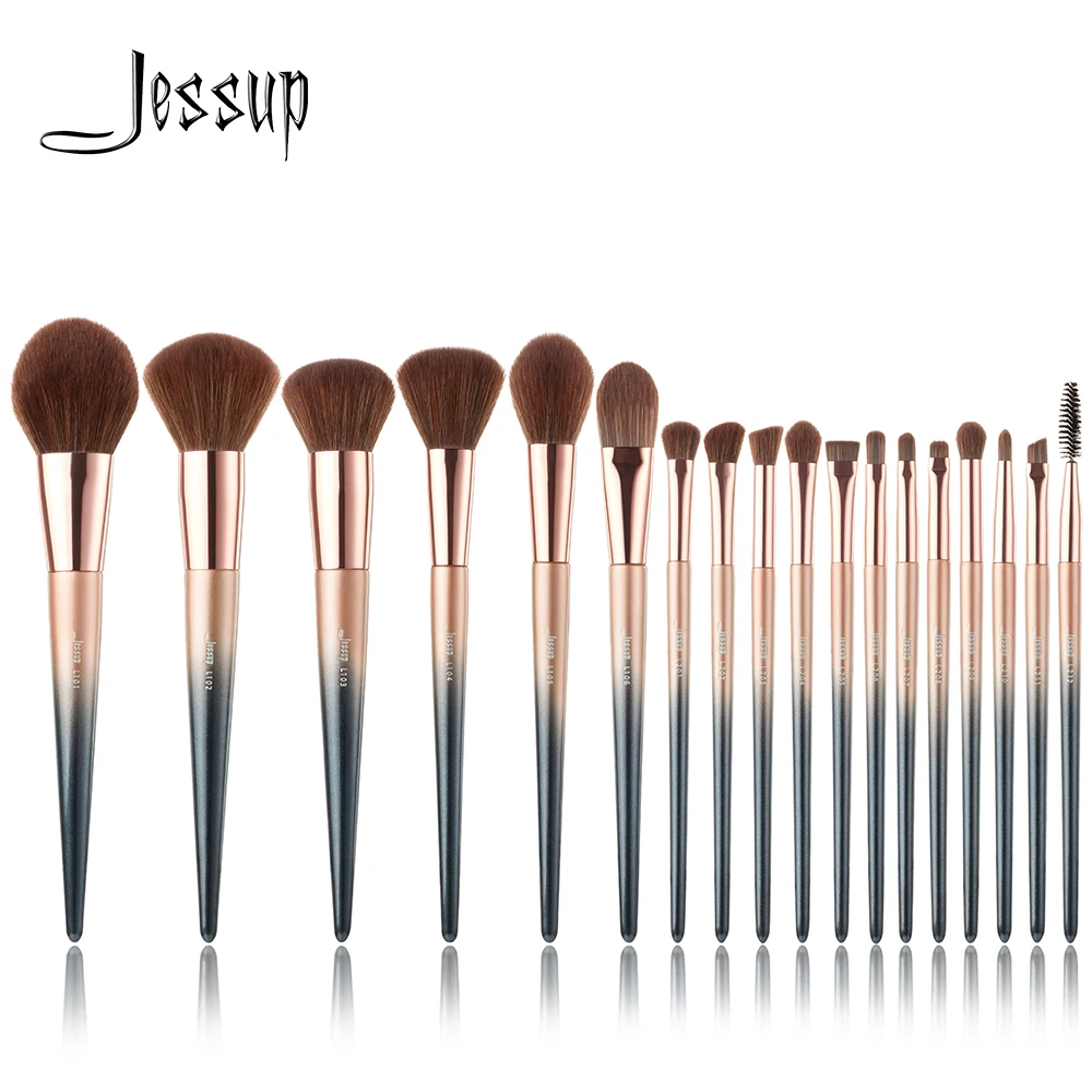 Buy Jessup brushes New 18pcs Starry Black Makeup