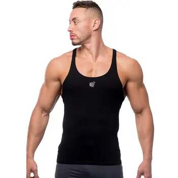 

New Bodybuilding Tank top Mens Gyms Workout Fitness sleeveless Shirt Muscle Male Clothing Casual Tights Quick dry Brand vest