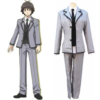 

Chiba Ryunosuke Cosplay Costume Japanese Anime Assassination Classroom Costume Men Suit With Vest Boy Uniform Adult Party sets