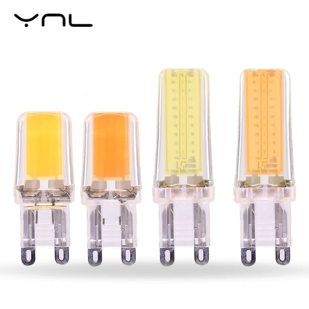 

YNL LED Lamp bulb G9 COB lamp Lights AC 220V G9 LED Lamp Light Bulb Bombillas Lampada Ampoule LED For Chandelier