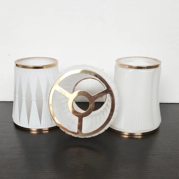 

Glass lampshade E14 lamp holder lampshade modern minimalist chandelier restaurant living room crystal lamp shade