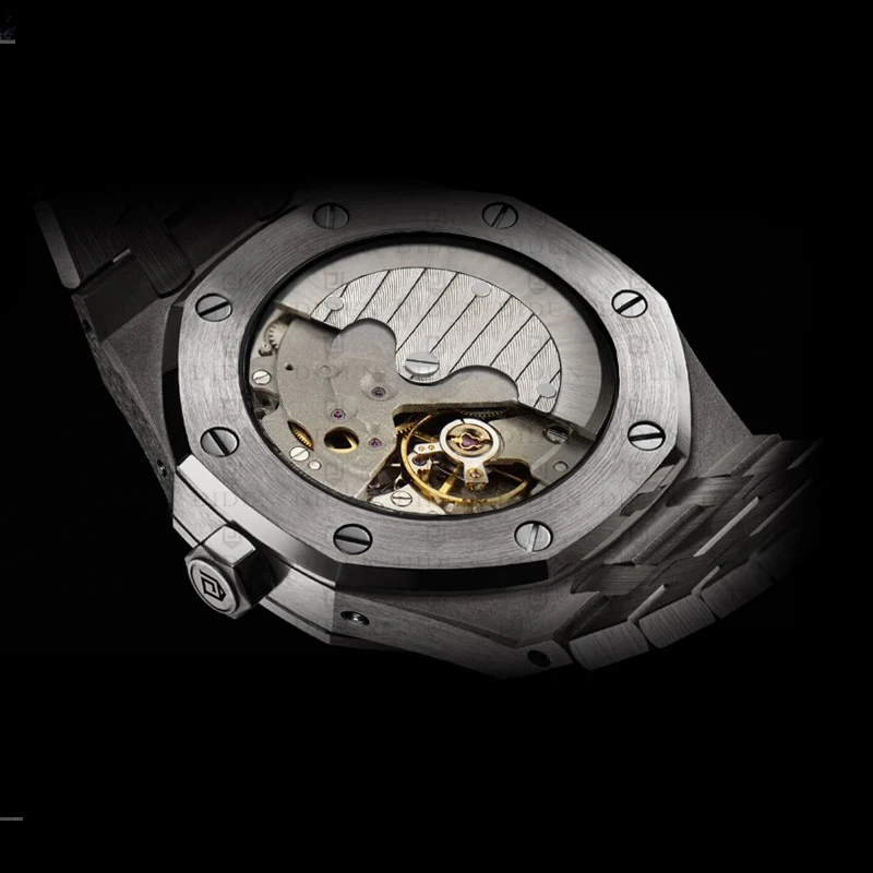 DIDUN الرجال ووتش الأعلى العلامة التجارية الفاخرة التلقائي ساعات آلية الرجال الفاخرة العلامة التجارية ووتش رجال الرياضة العسكرية ساعة اليد