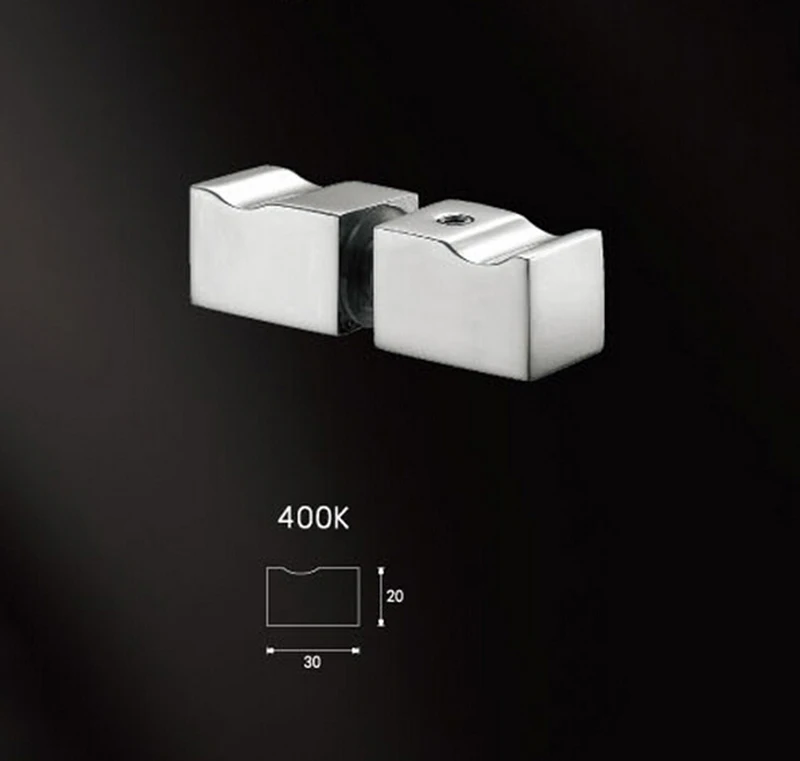 Shower Door Handle Solid Copper Pull Handles Brass Doorknob For Glass