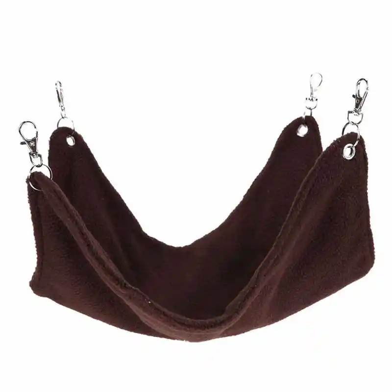 Fleece font b Pet b font Hammock Cat hanging Bed Hamster Guinea Pig Rabbit Hammock Small