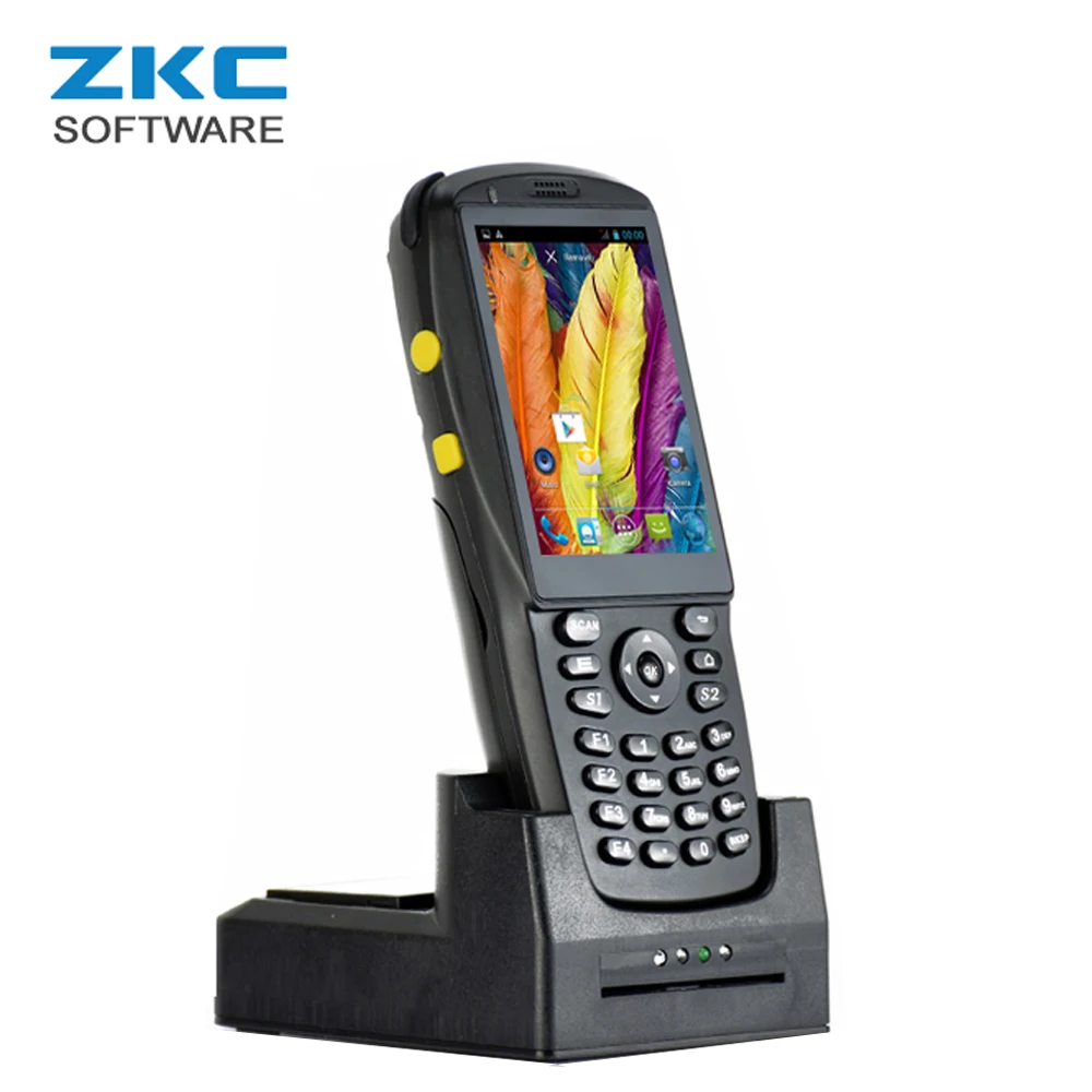 

GSM 3G WiFi Android Mobile Handheld Touch Screen Warehouse Inventory Management Courier PDA Device Qr code Scanner ZKC PDA3501S