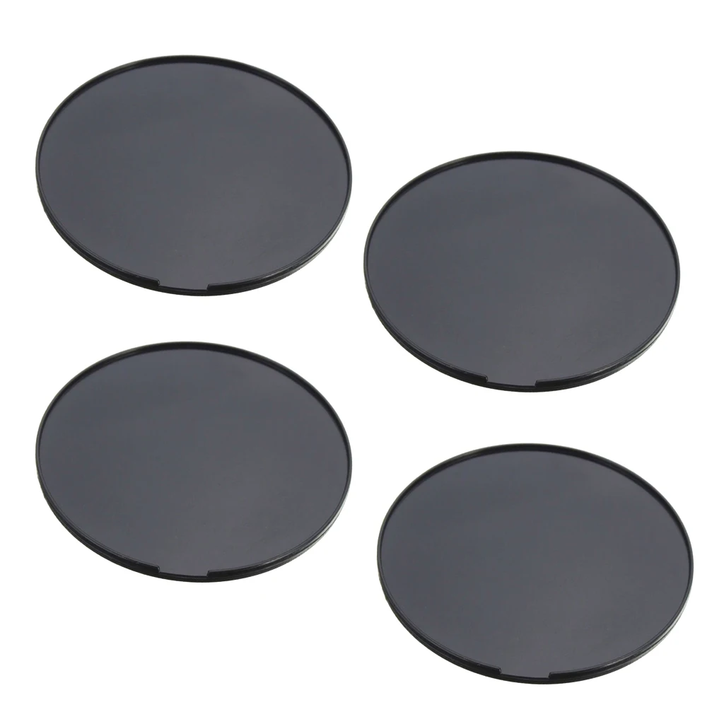 4 Pieces 72mm Adhesive Mounting Disk for Car Dashboards Garmin TomTom GPS Dashboard Disc Universal for Smartphone Car Camera