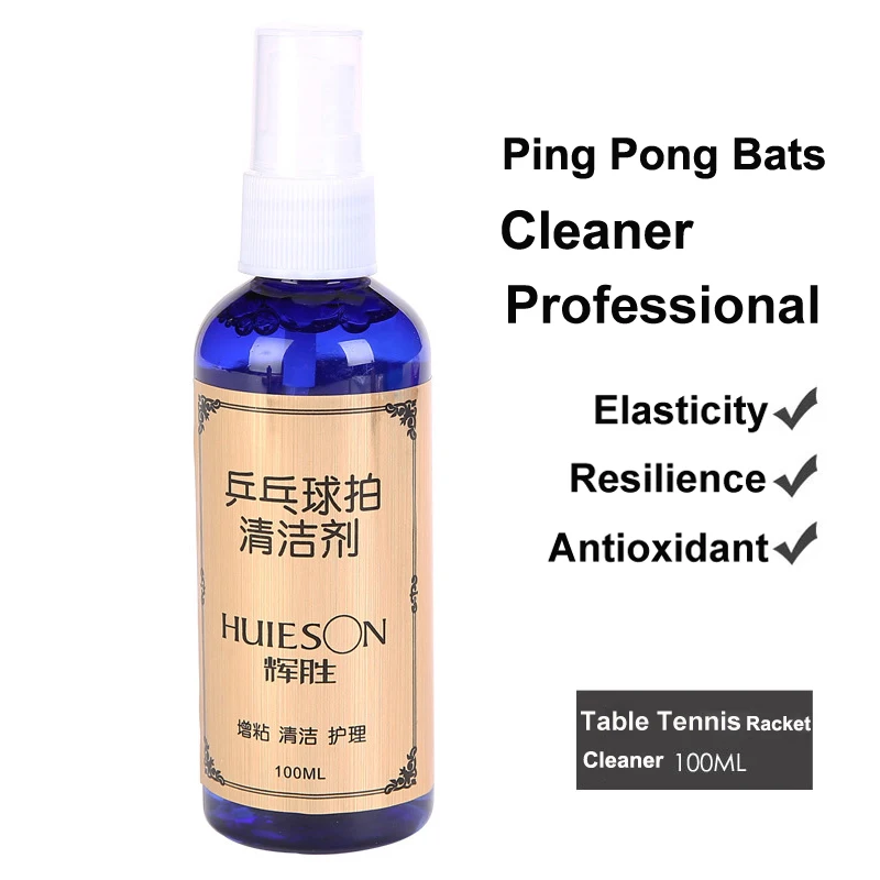 

100ML Professional Table Tennis Rubber Cleaner Ping Pong Clean Wash Racket School Accessory Sports Bts Material UV