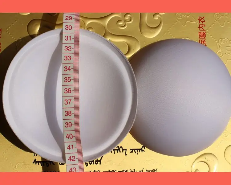

5 pairs/lot thicken sponge foam pads for bikini bra swimsuit padding inserts push up bra pads on chest free shipping
