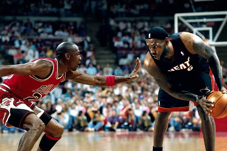 DIY рамка Майкл Джордан MJ 23 VS Леброн LBJ баскетбольный плакат настенный тканевый