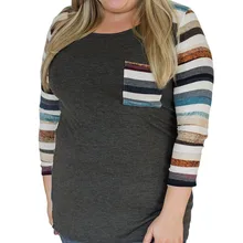 RICHIETRADE однотонная женская Куртка Пуловер в полоску с круглым вырезом и длинным рукавом